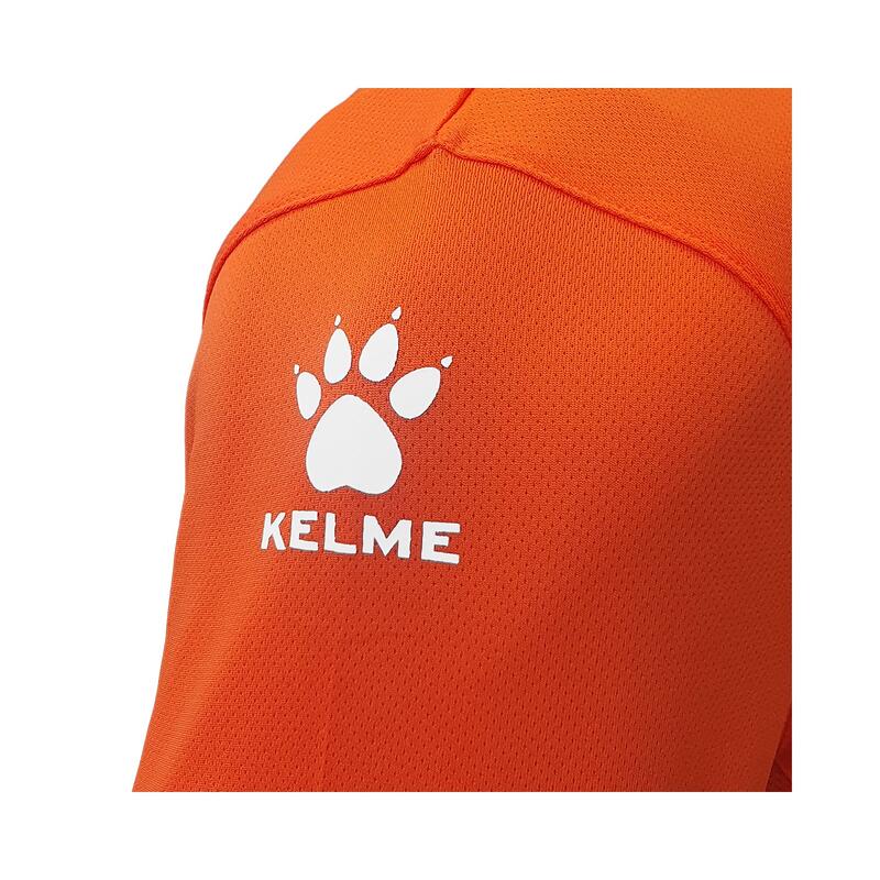 Camiseta Manga Corta Kelme Camiseta Campus Unisex En Color Naranja