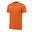 Kelme T-Shirt de manga curta Campus T-Shirt unisexo em cor de laranja