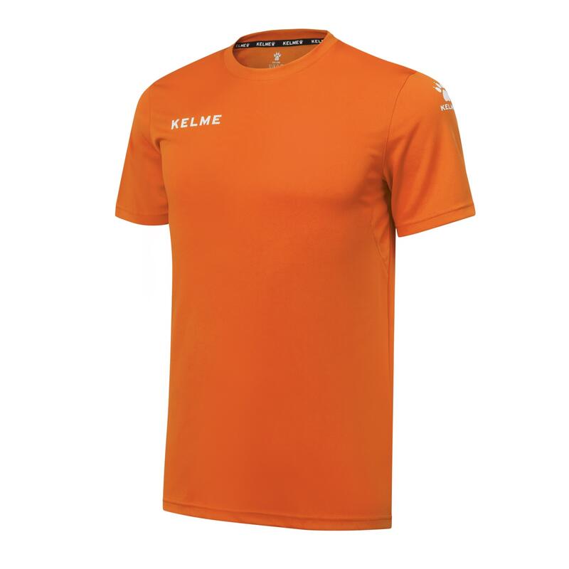 Camiseta Manga Corta Kelme Camiseta Campus Unisex En Color Naranja