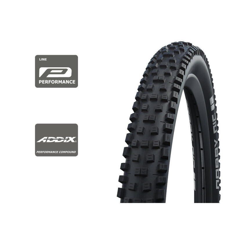 Buitenband Nobby Nic Perf Dd R-Guard 26 X 2.40 Zwart Vouw