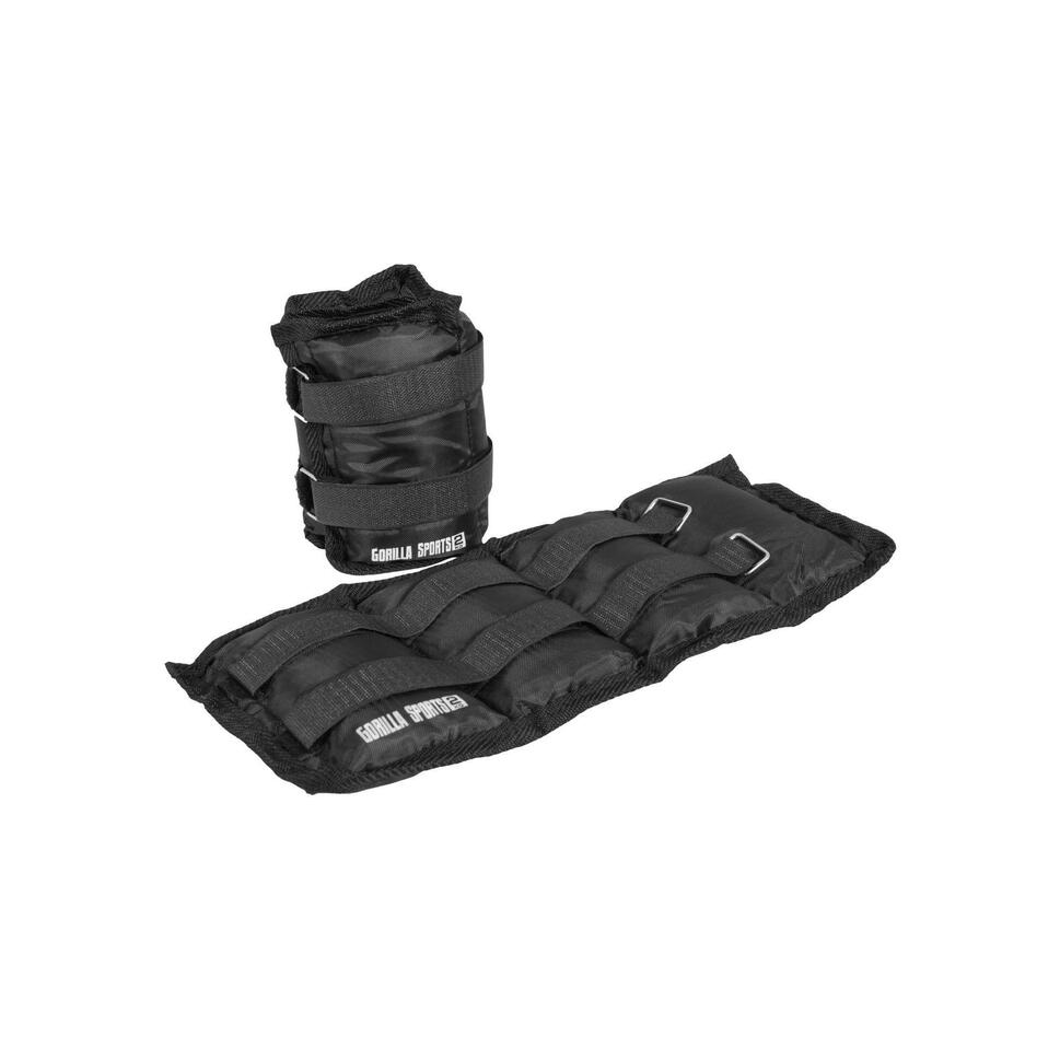 Zestaw obciążników Gorilla Sports szarych 2 x 1 kg