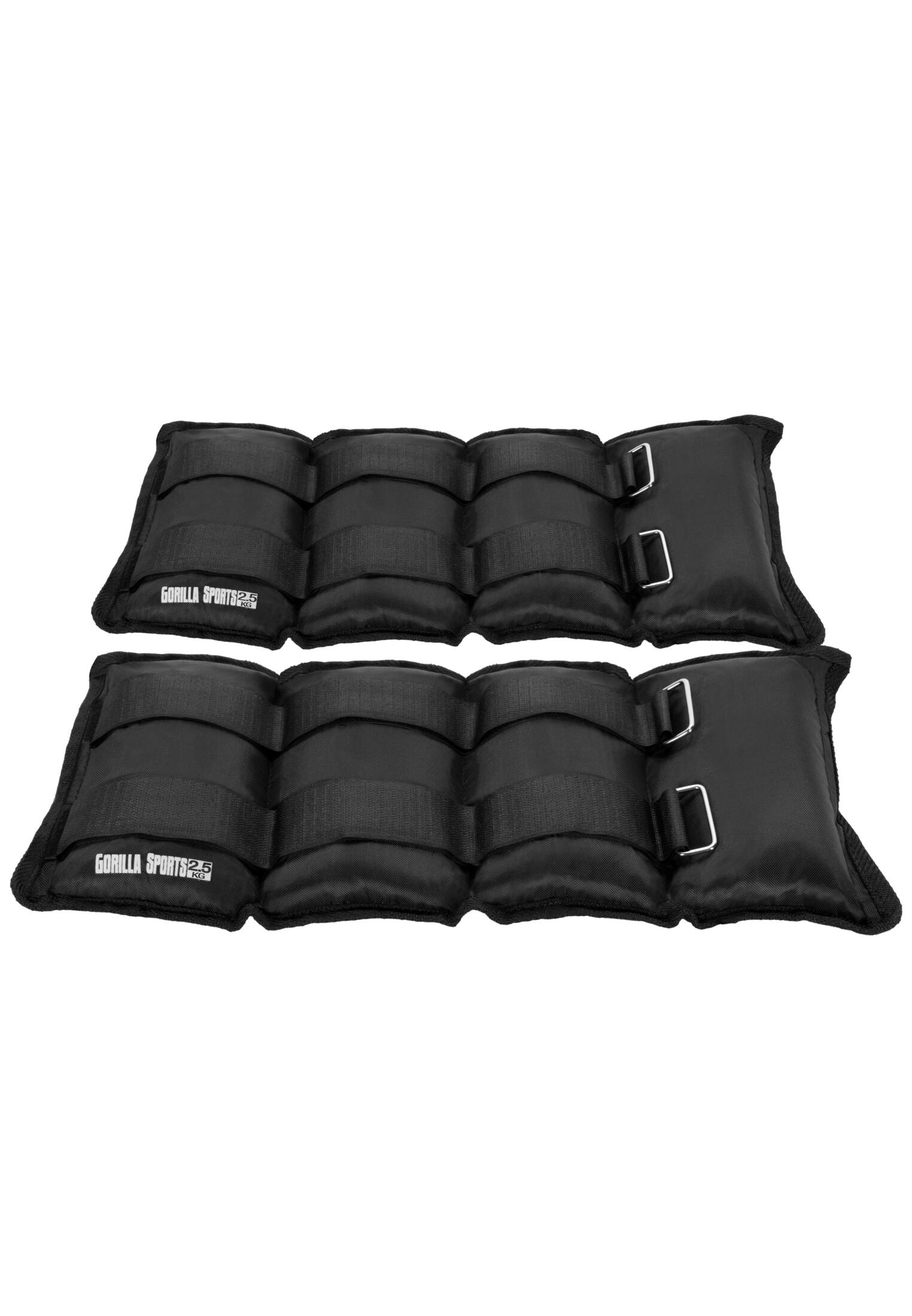 Enkelgewichten - 5 kg (2 x 2,5 kg) - Set van 2 - Polsgewichten - 3/7