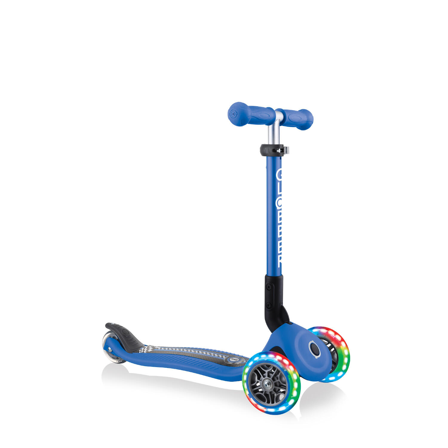 Junior Foldable Fantasy Lights 3Wheels Scooter for Toddlers Navy