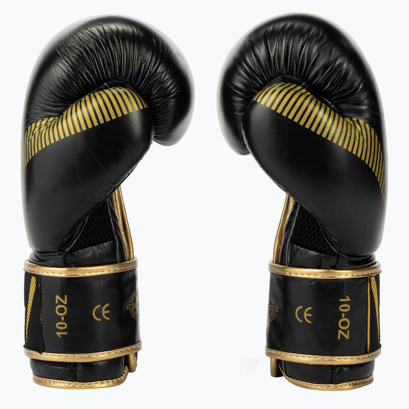 Guantes de boxeo de Bushido DBX de cuero natural