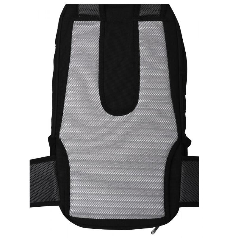 Zaino Husky Clever 30L nylon nero EVA schienale regolabile, cover impermeabile 5/5