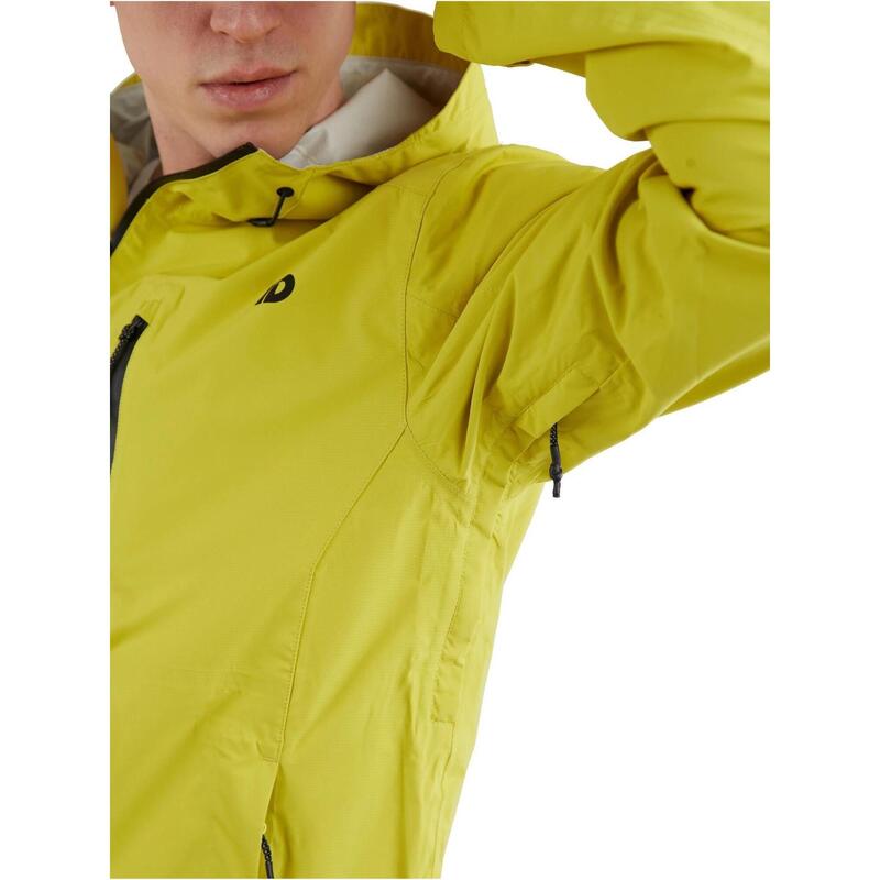 Wodoodporna kurtka przeciwdeszczowa Piorini - żółta