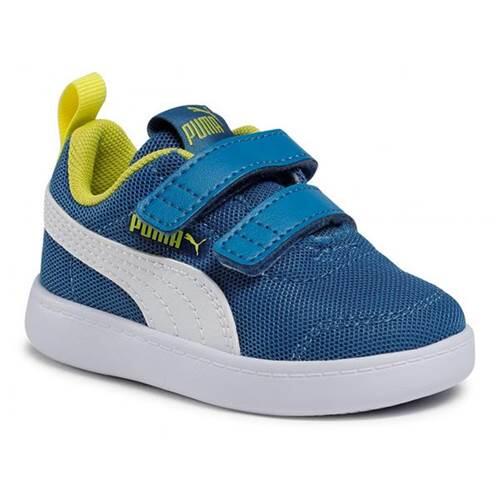 Zapatillas Marcha Bebé Puma Courtflex V2 Mesh V Azul