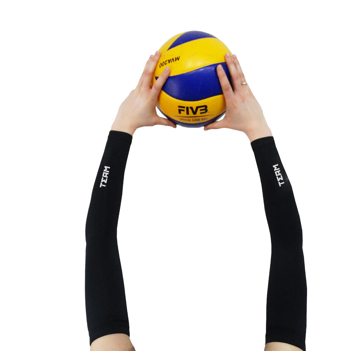 Rękawki siatkarskie unisex JG TEAM elastic długie 4/4
