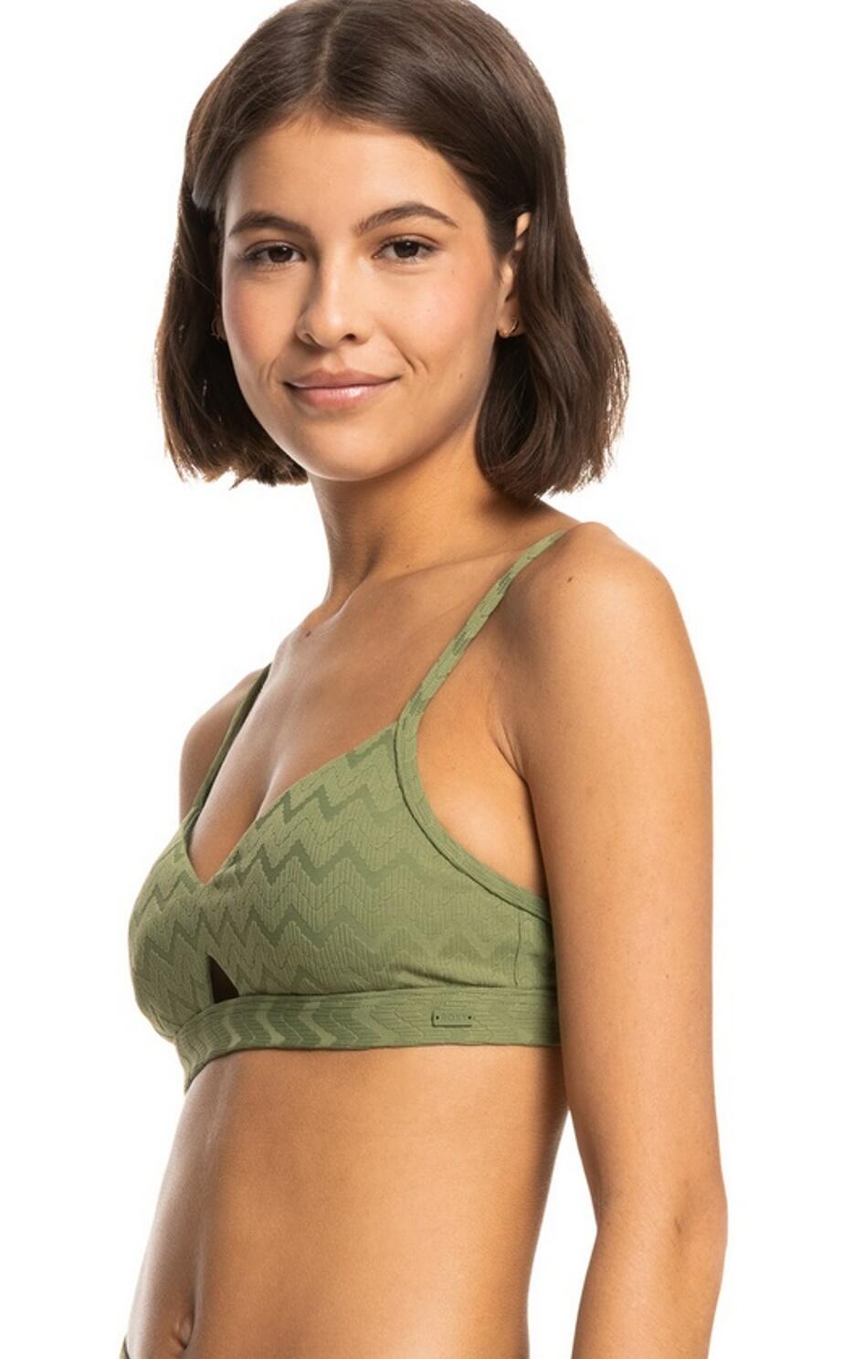 ROXY Roxy Bikinioberteil Current Coolness Bralette grün 3/4