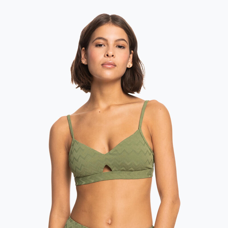 Roxy Bikinioberteil Current Coolness Bralette grün