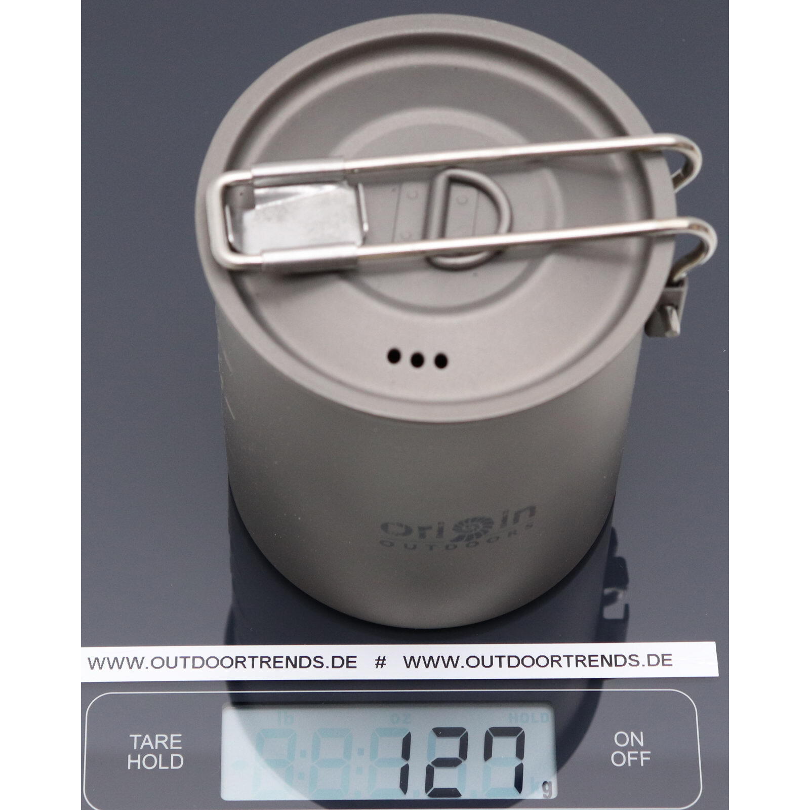 Origin Outdoors Titanium Pfanne 750ml - Titan Bushcraft 7/7