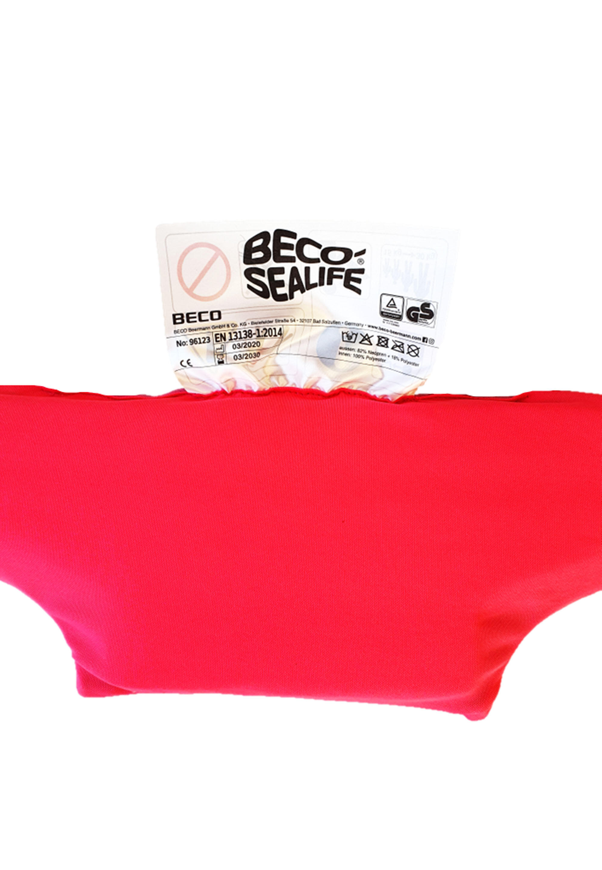 Ceinture de natation BECO-SEALIFE néoprène rose 2-6 ans 15-30 kg 4/7
