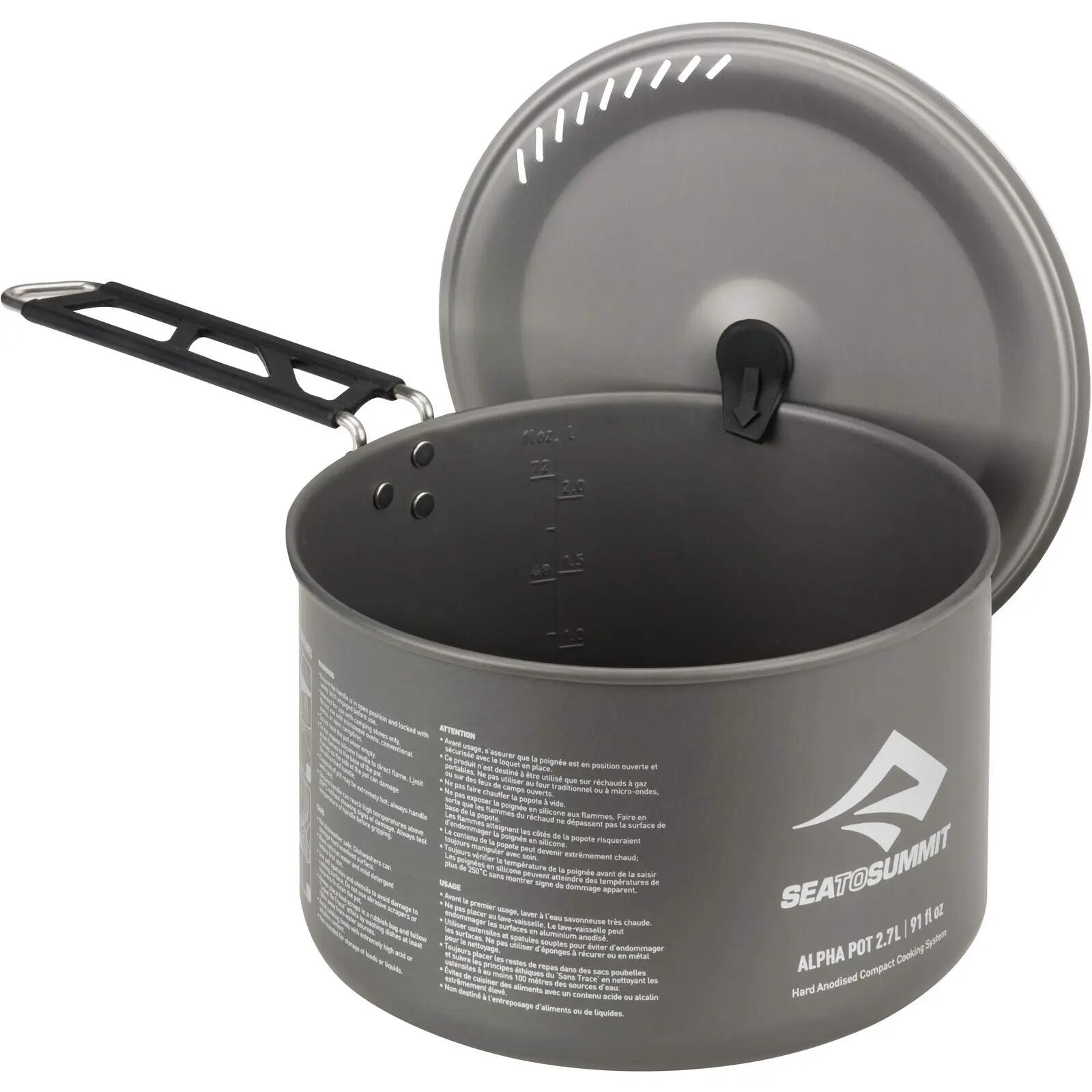 Garnek turystyczny Alpha Pot Garnek Alpha Pot 2.7L 3/7