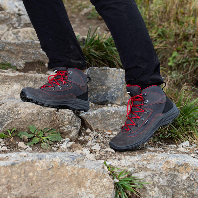 Trekkingschuhe Herren Leder hoch Alpinus Brahmatal