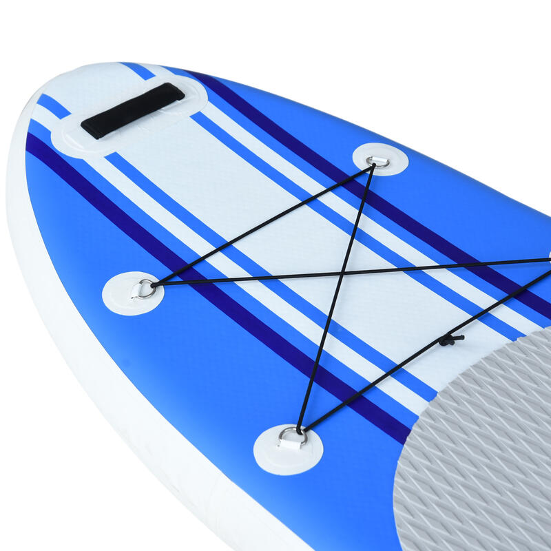 Prancha de Paddle Insuflável 305x76x15 cm Azul HOMCOM