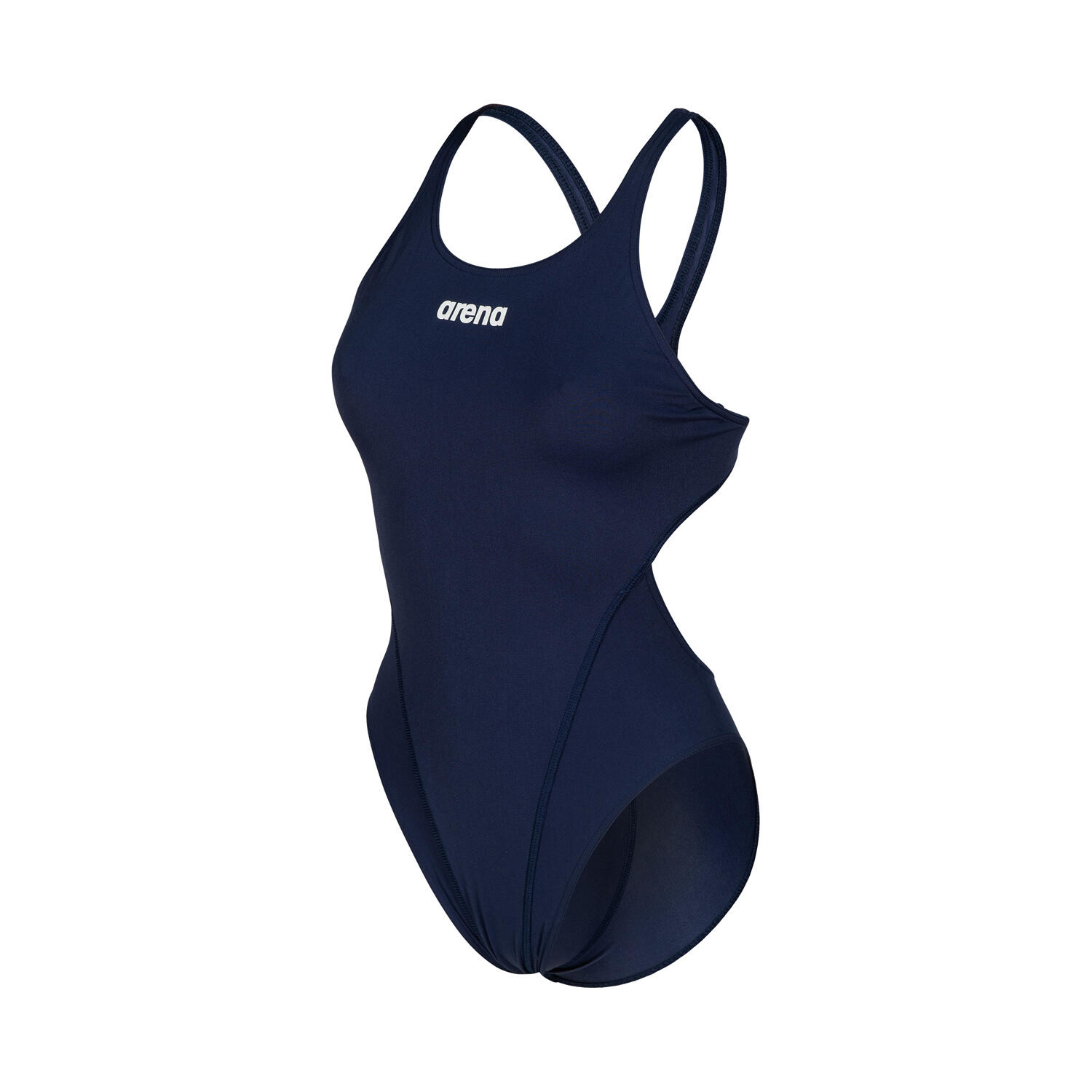 Arena - Maillot De Bain Une-pièce Femme - Team Swim Tech Solid - Maillot De Bain 1 Pièce - Blanc|bleu - 34 - Decathlon