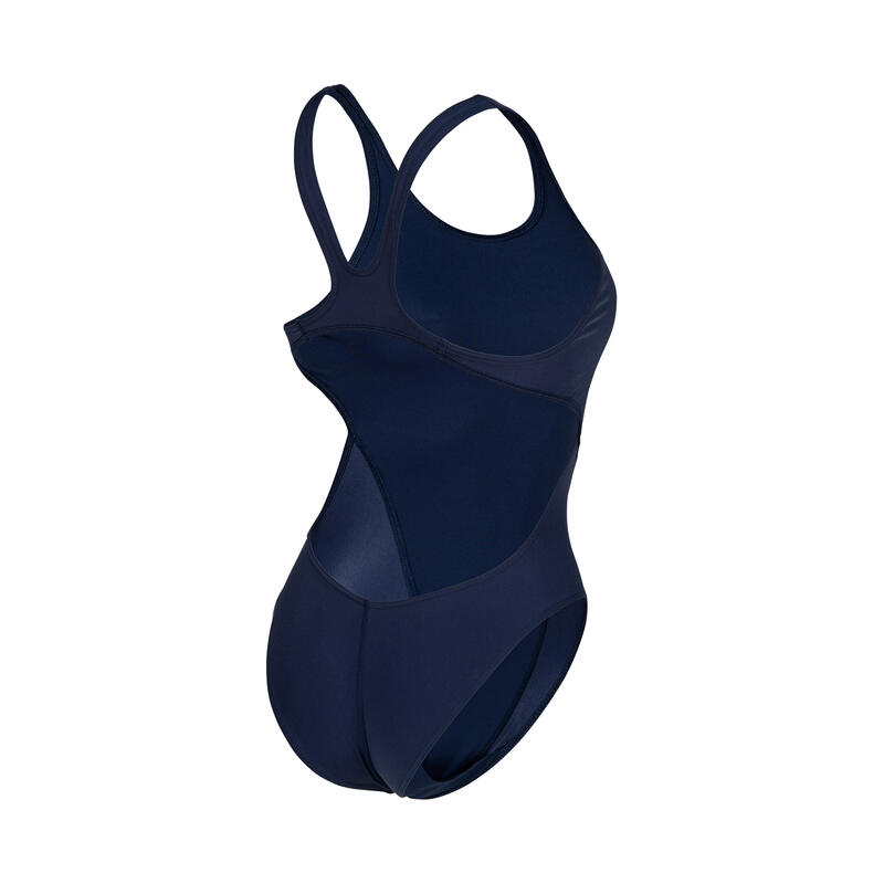 Arena W Team Swimsuit Swim Tech Solid Navy-White