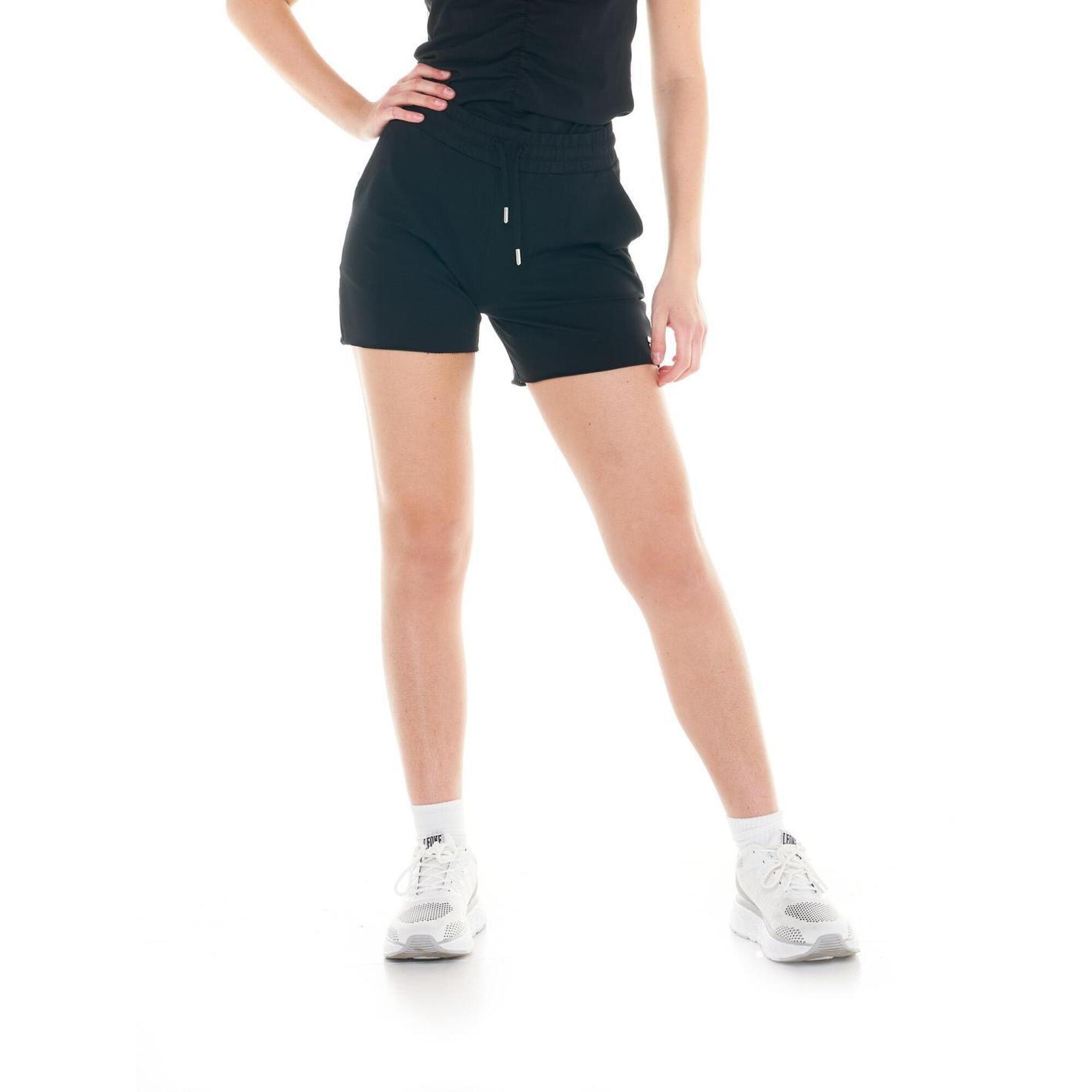 Leone 1947 Apparel - Short Femme Leone Cristal Shine - Short - Noir - 36 Xs - Decathlon