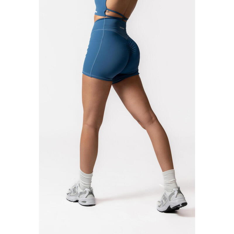 Pantaloncini della Serie Luxe - Fitness - Donna - Blu