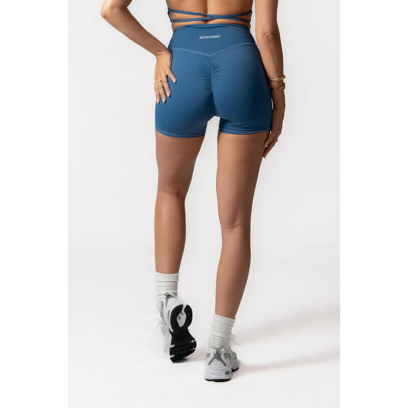 Luxe Series Short - Fitness - Damen - Blau