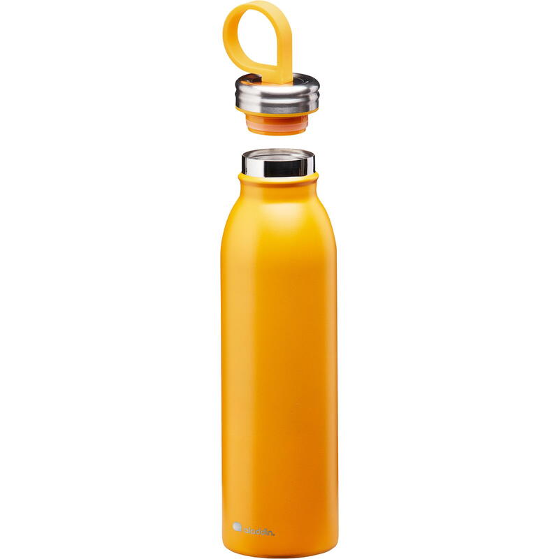 Botella Agua Acero Inox. Aladdin Chilled Thermavac 0.55L Amarillo Sin Bpa