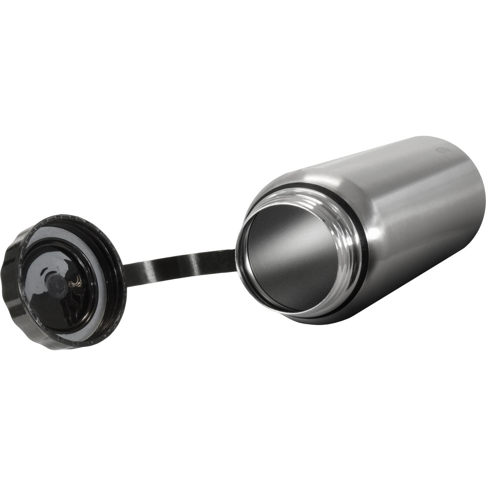 Trinkflasche WH-Edelstahl brushed stainless 2/3