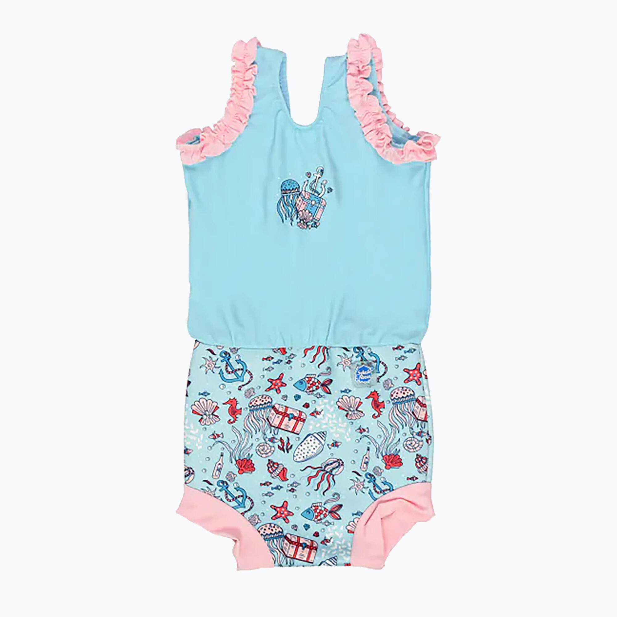 Maillot de bain une pièce pour enfants Splash About Happy Nappy Hidden Treasure 3/4