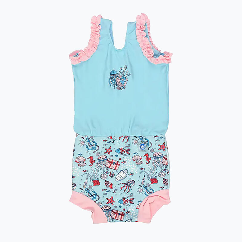 Costum de baie o piesă pentru copii Splash About Happy Nappy Hidden Treasure