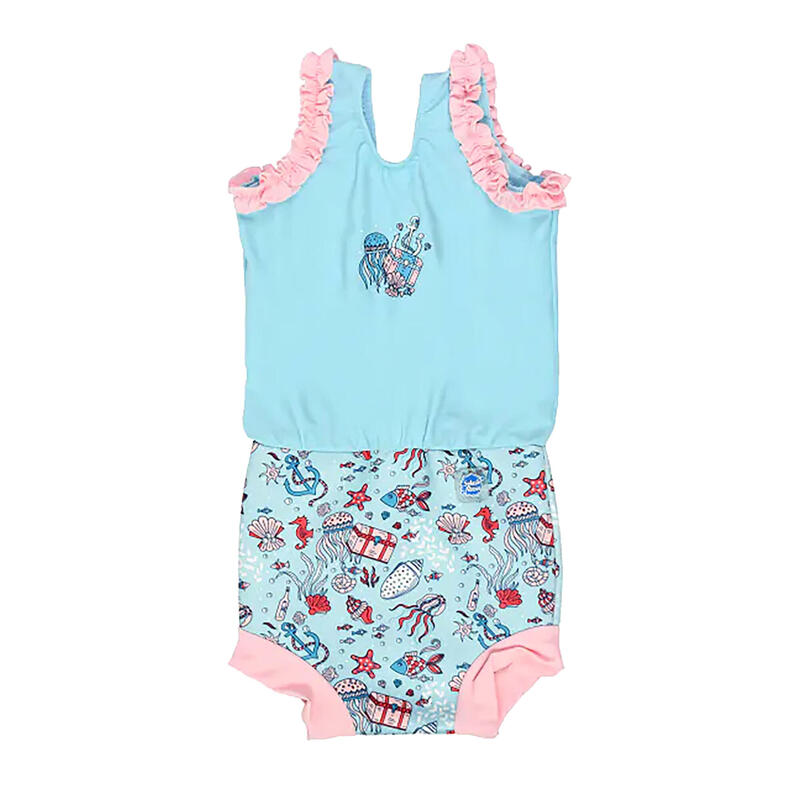 Maillot de bain une pièce pour enfants Splash About Happy Nappy Hidden Treasure