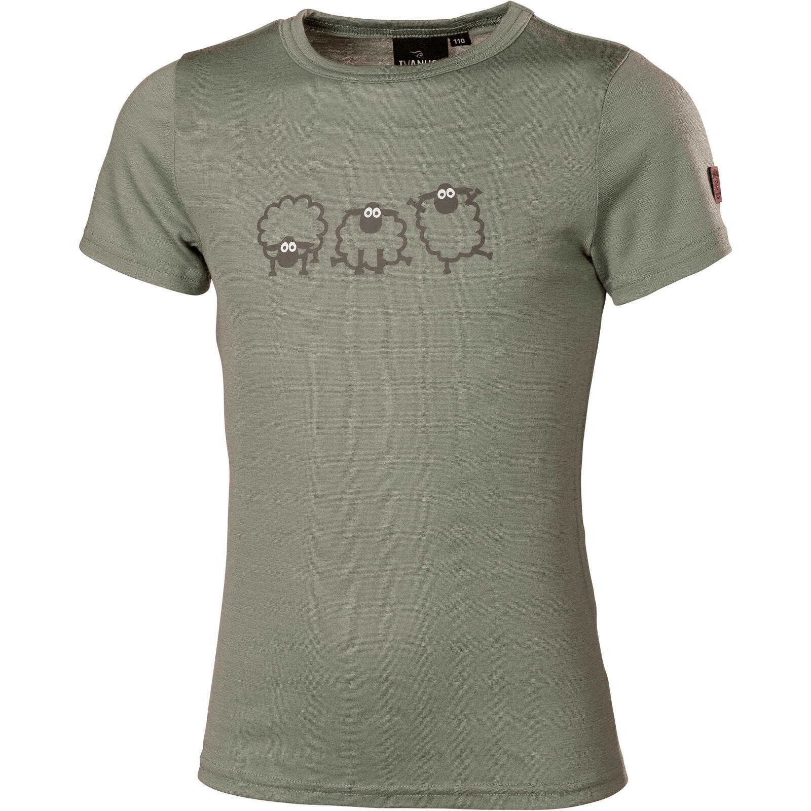 Funktionsshirt UW Jr Jive Sheep Junior T-Shirt lichen green 4/4