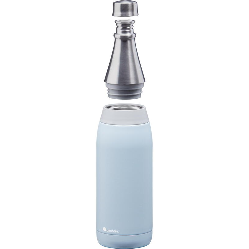 Edelstahl-Trinkflasche Fresco Thermavac 600 ml himmel-blau