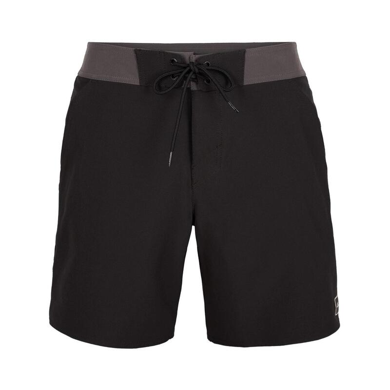 Badehose Solid Freak 17" Boardshorts Herren - Schwarz