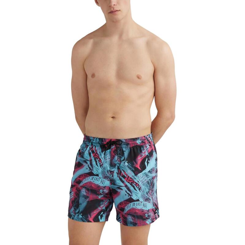 Cali Crazy 16'' Swim Shorts férfi fürdőnadrág - kék
