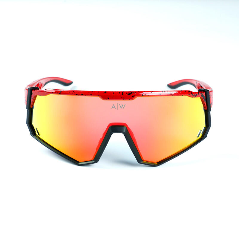 Lunettes vélo adulte Are Winners ULTRA Red Fire