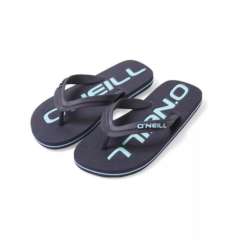 Papuci Profile Logo Sandals - albastru inchis