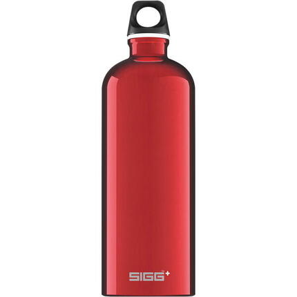 Alu-Trinkflasche Traveller 1.0L red