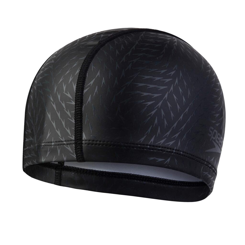 Speedo Boom Ultra Pace Swim Cap - Oxid Grey/Black