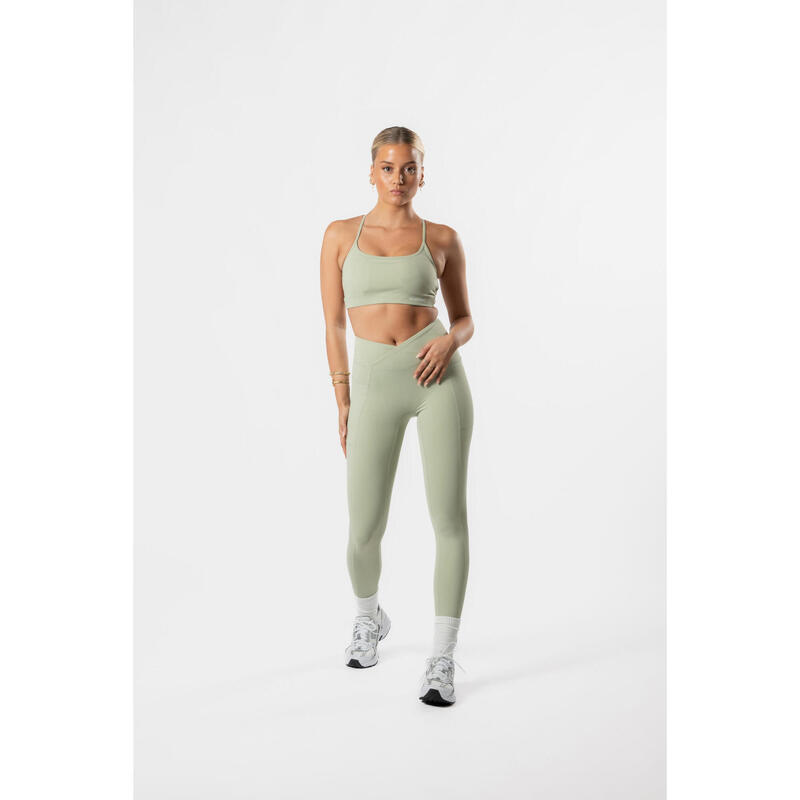 Luxe Series Legging - Fitness - Damen - Grün