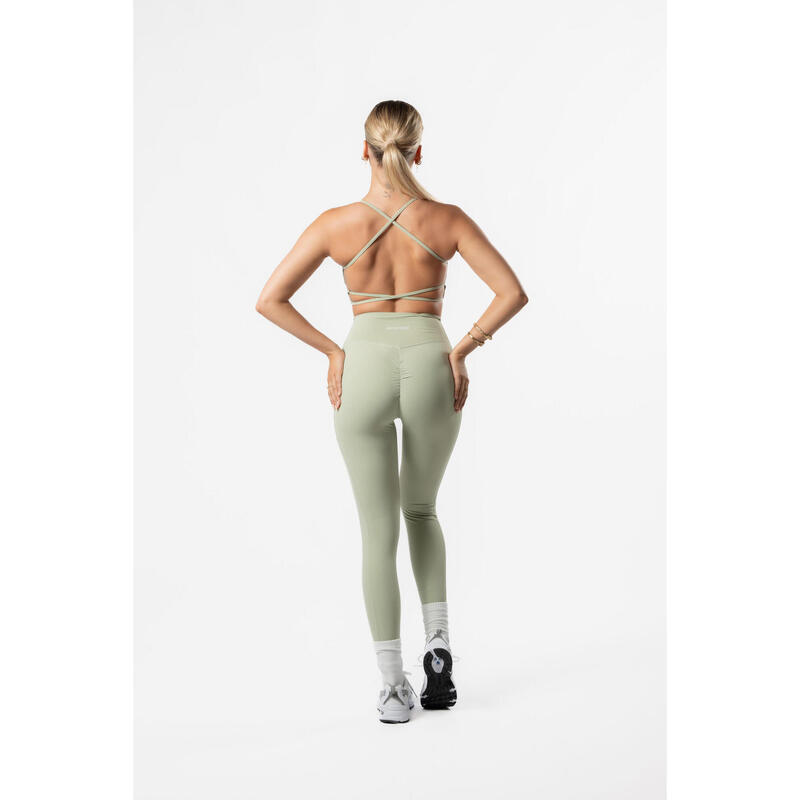 Luxe Series Legging - Fitness - Damen - Grün