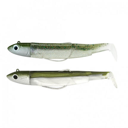 Double Combo OffShore Fiiish Black Minnow 120 (Electric Blue)