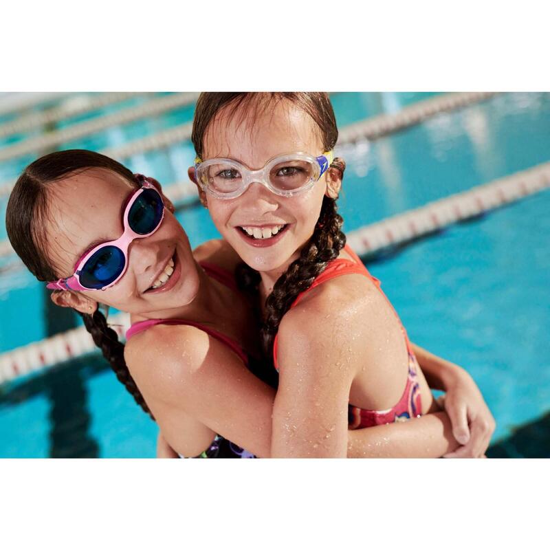 Lunettes Speedo Biofuse 2.0 Junior - Transparent / True Cobalt / Lemon Drizzle