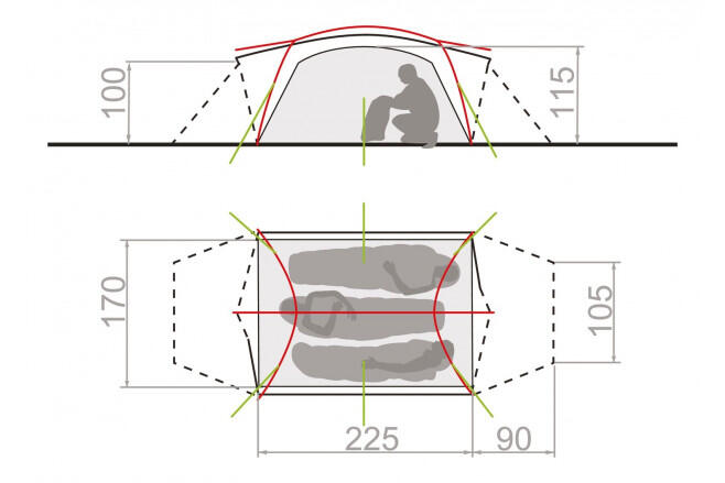 Unisex Zelte MARK 3P 5/5