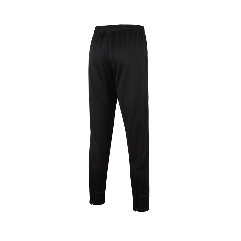 Pantalón Largo Unisex Kelme Global  Color Negro Y Fuxia