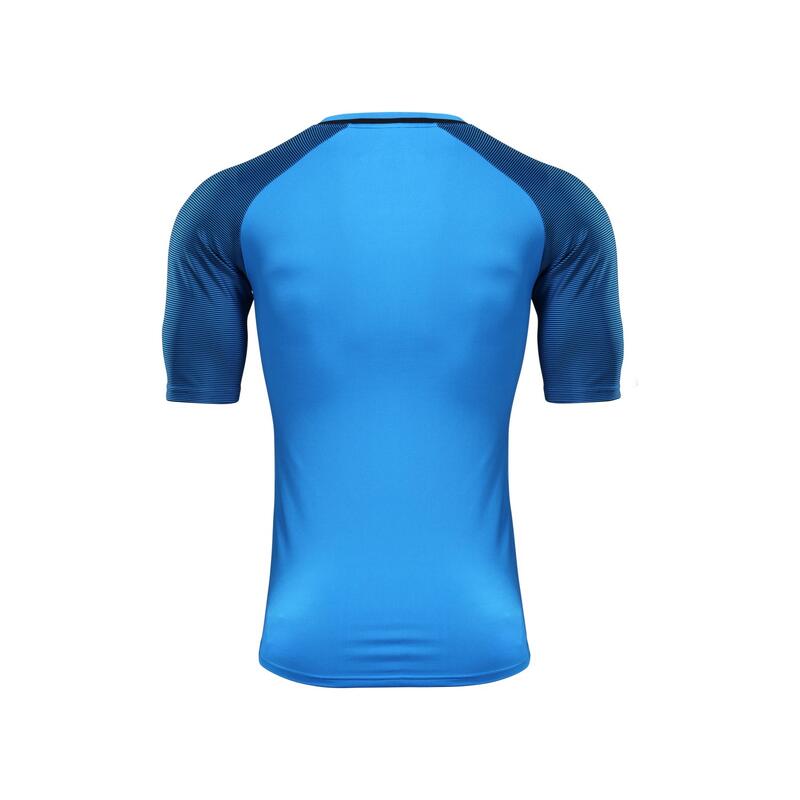 Camisola de manga curta Kelme M/c Montes Camisola unissexo em azul néon