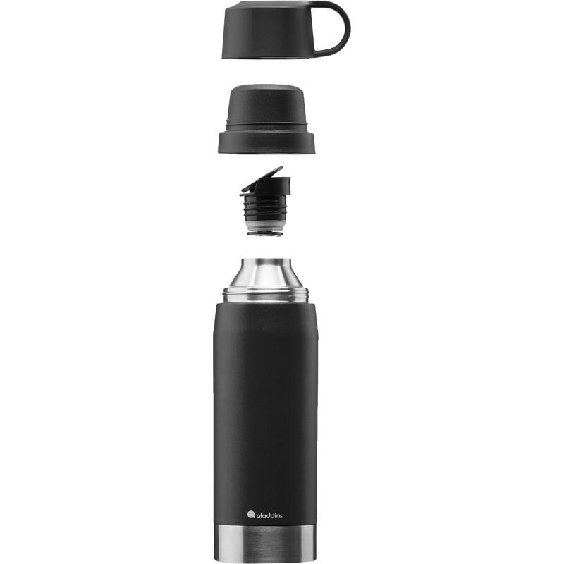 Thermoflasche CityPark Thermavac 1,1 Liter lava-schwarz