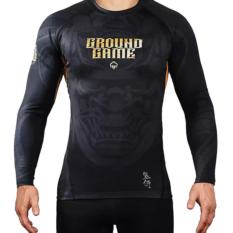 Rashguard Ground Game Oni Samurai