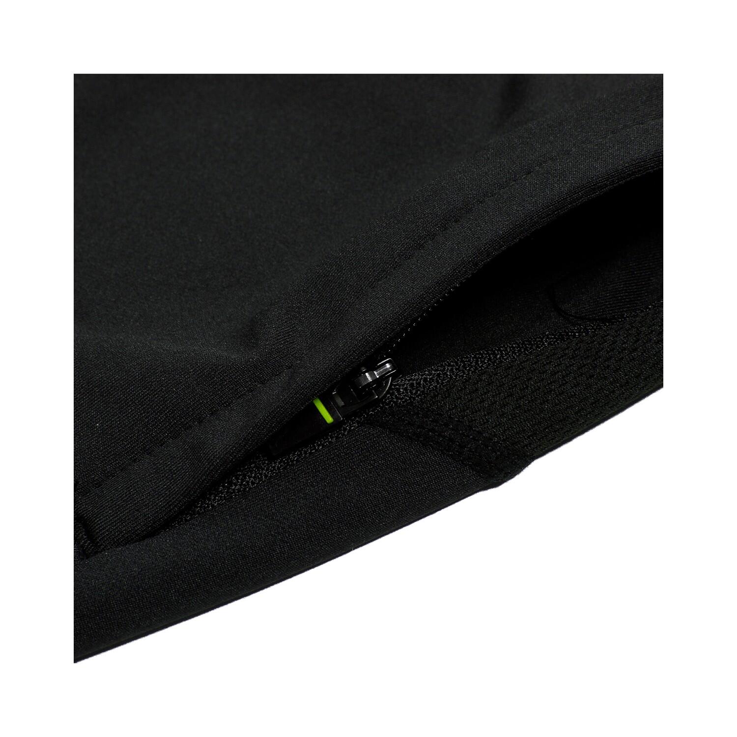 Pantalón Largo Unisex Kelme Montes  Color Negro Y Amarillo 5/5