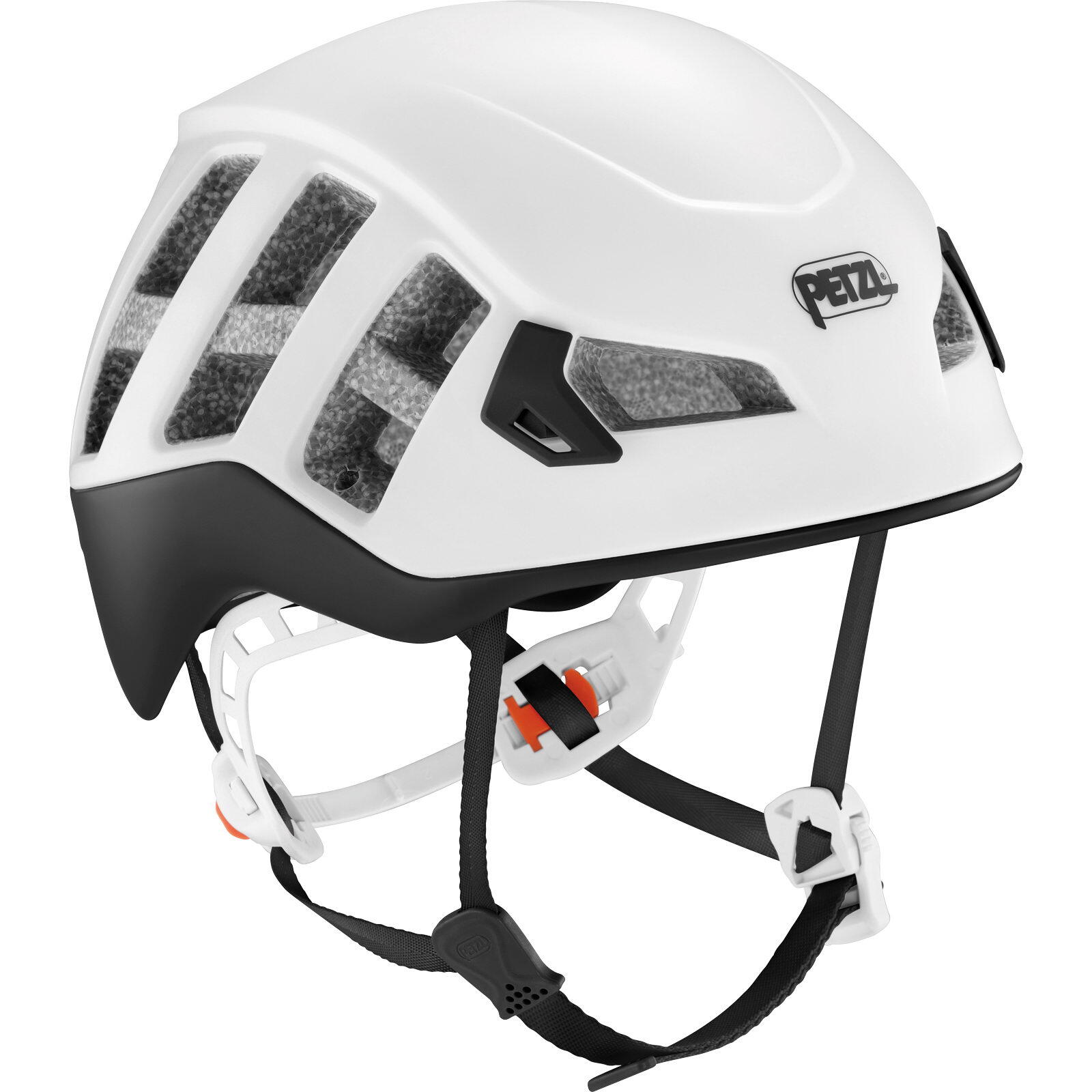 PETZL Kletterhelm Meteor white-black