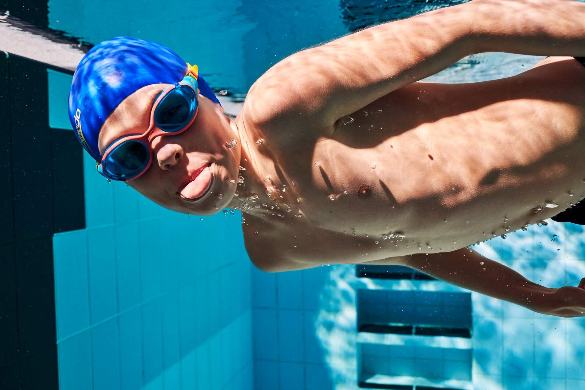 Lunettes de natation Speedo Biofuse 2.0 Junior - Bleu/Jaune 5/5