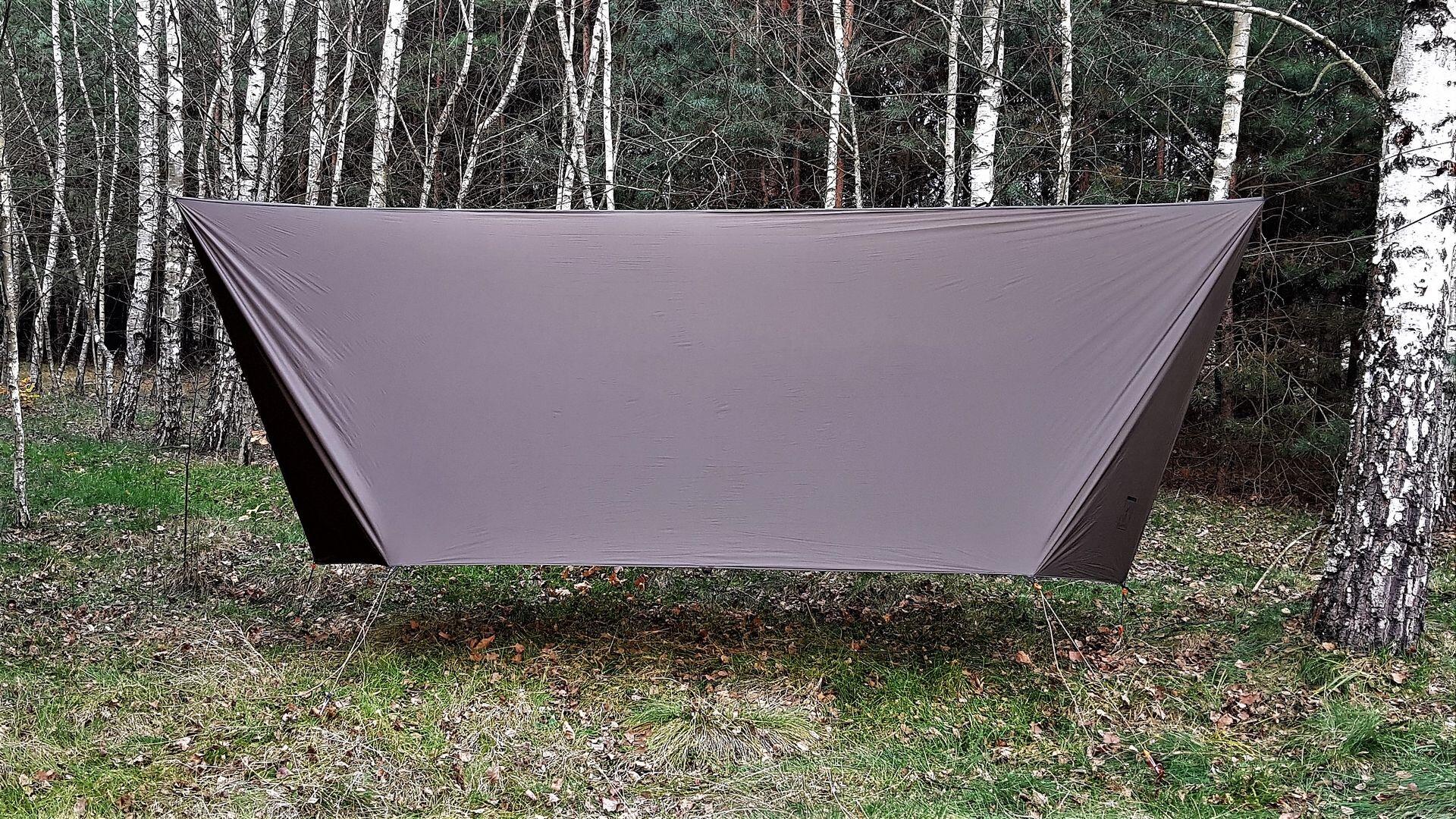 Bushmen Ultralight Tarp 4x3 - Dark Olive 7/7